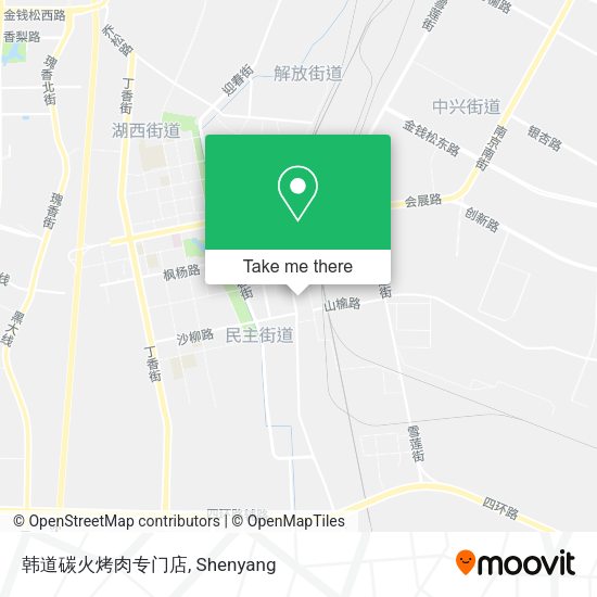 韩道碳火烤肉专门店 map