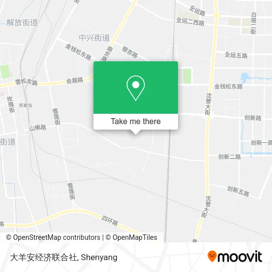大羊安经济联合社 map