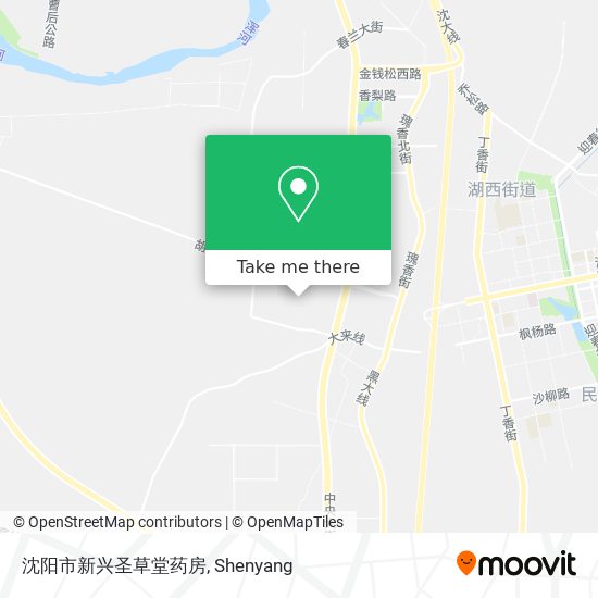 沈阳市新兴圣草堂药房 map