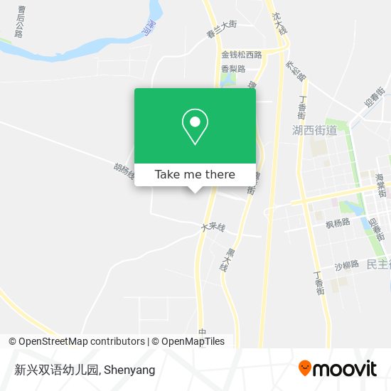 新兴双语幼儿园 map