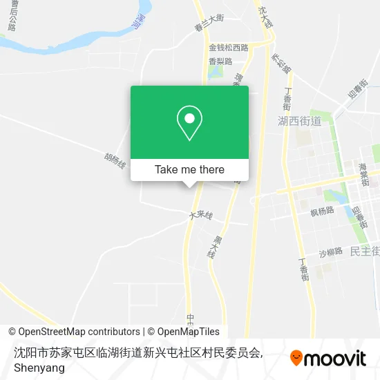 沈阳市苏家屯区临湖街道新兴屯社区村民委员会 map