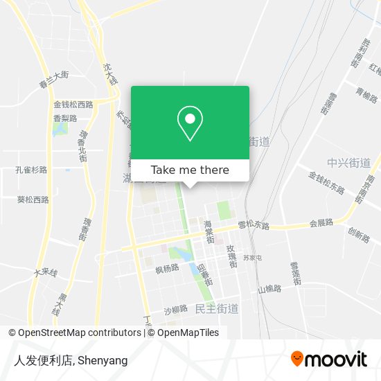 人发便利店 map