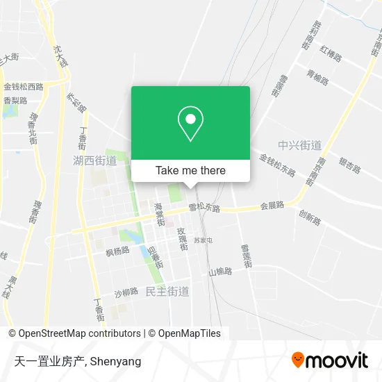 天一置业房产 map