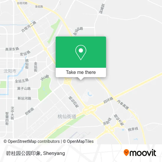 碧桂园公园印象 map