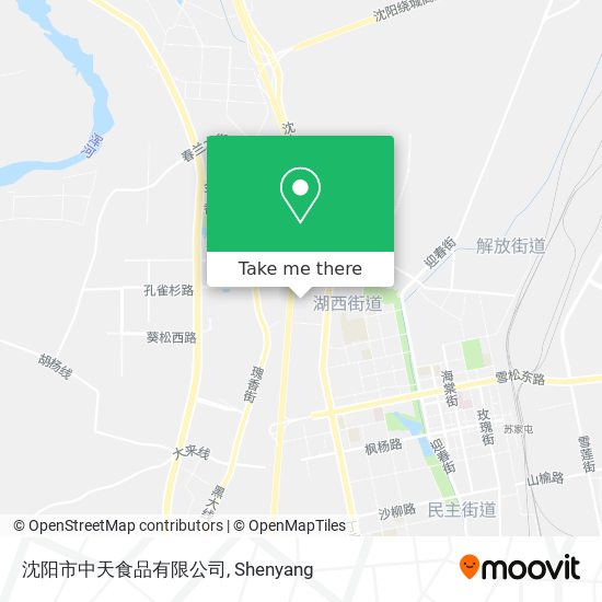 沈阳市中天食品有限公司 map