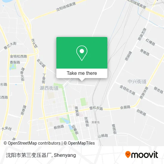 沈阳市第三变压器厂 map