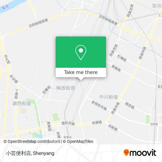 小芸便利店 map