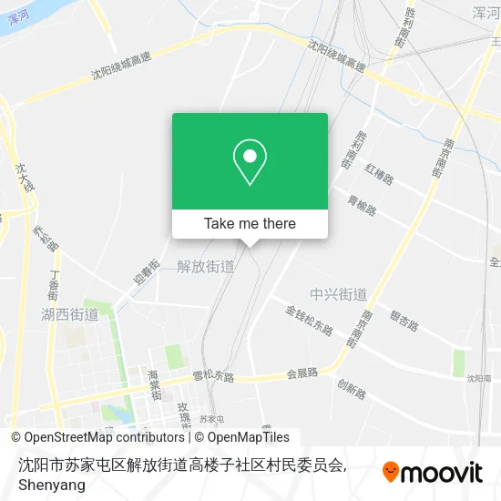 沈阳市苏家屯区解放街道高楼子社区村民委员会 map
