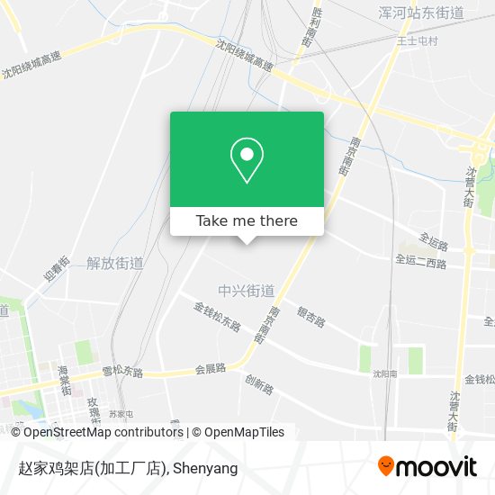 赵家鸡架店(加工厂店) map