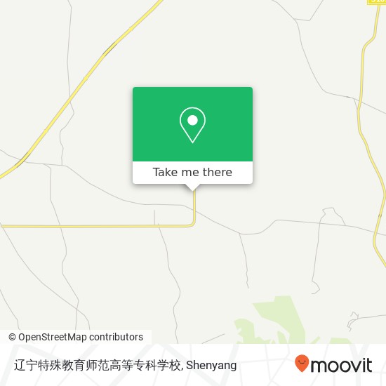 辽宁特殊教育师范高等专科学校 map