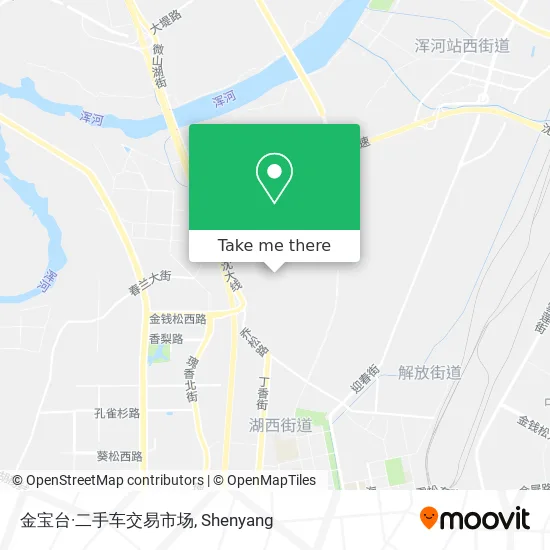 金宝台·二手车交易市场 map