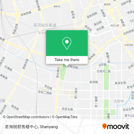 君海朗郡售楼中心 map