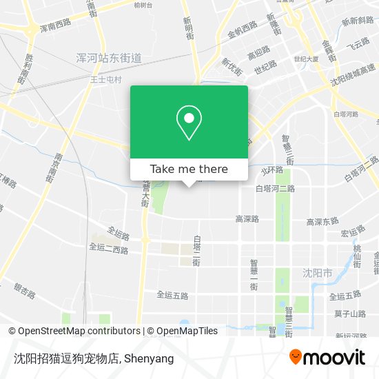 沈阳招猫逗狗宠物店 map