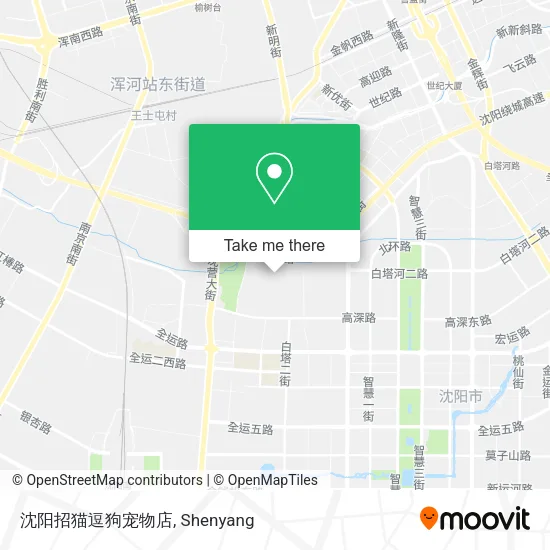 沈阳招猫逗狗宠物店 map