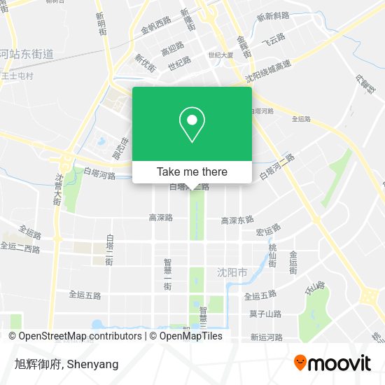 旭辉御府 map
