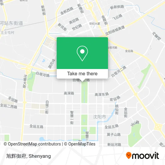 旭辉御府 map
