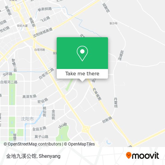 金地九溪公馆 map
