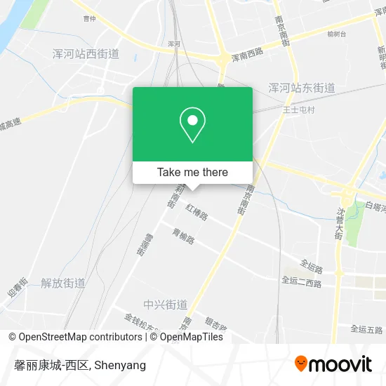 馨丽康城-西区 map