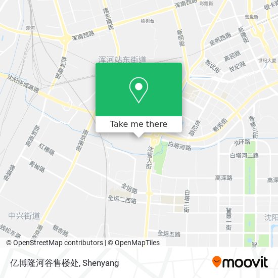 亿博隆河谷售楼处 map