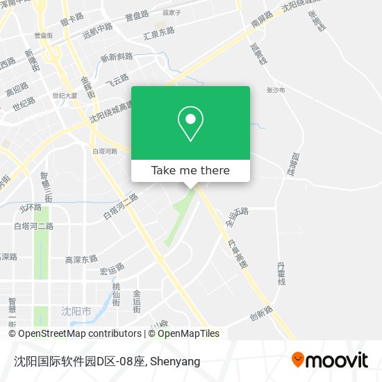 沈阳国际软件园D区-08座 map