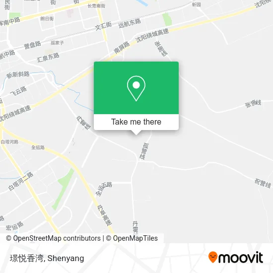 璟悦香湾 map