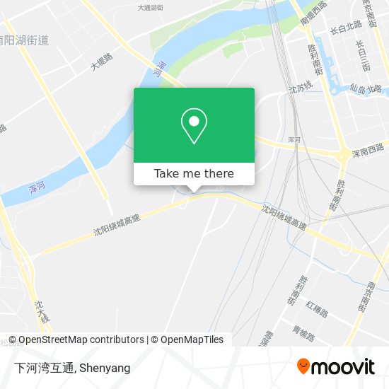 下河湾互通 map