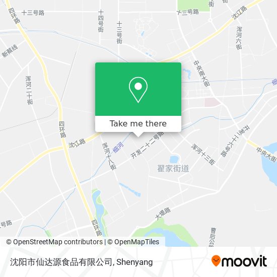 沈阳市仙达源食品有限公司 map