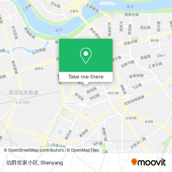 伯爵世家小区 map