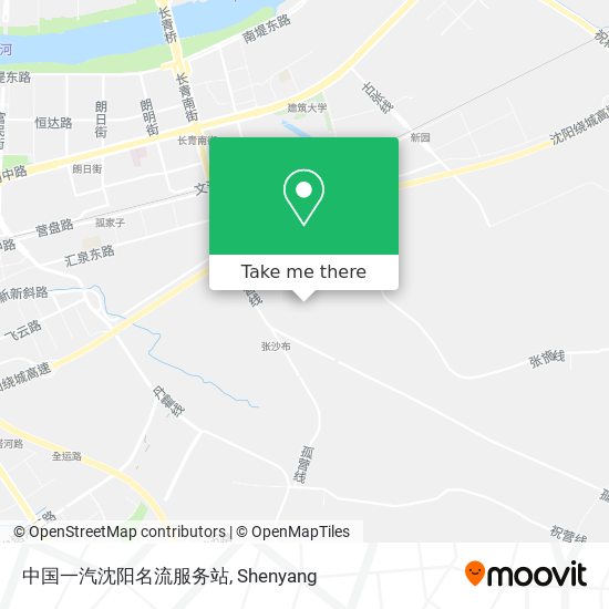 中国一汽沈阳名流服务站 map