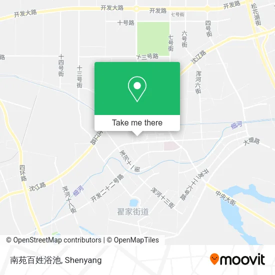 南苑百姓浴池 map