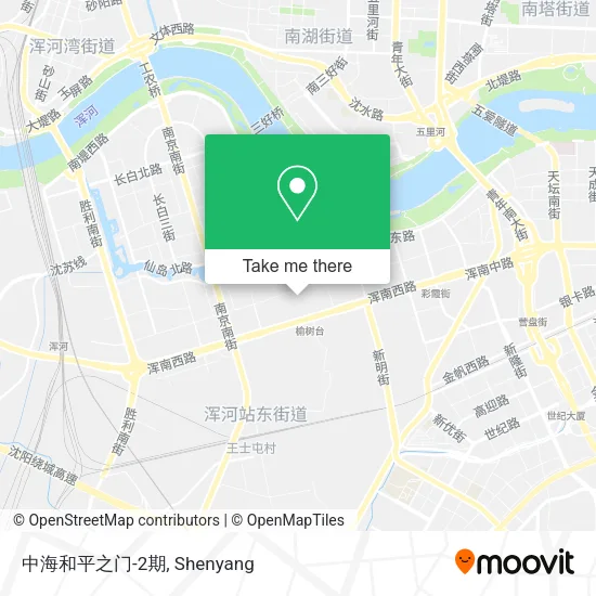 中海和平之门-2期 map