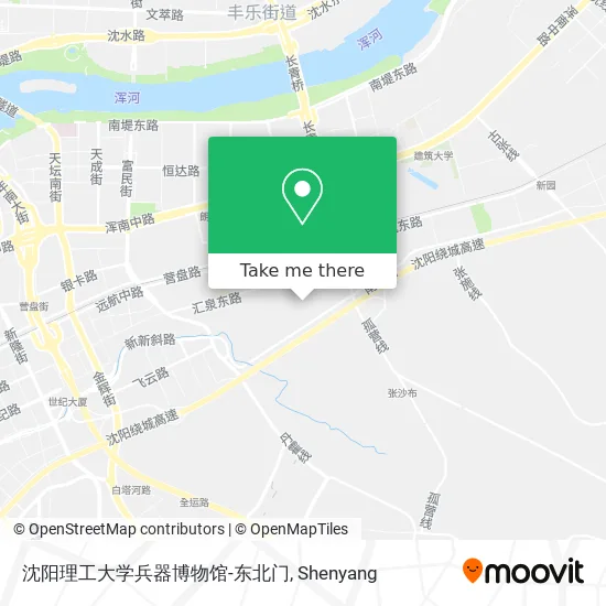 沈阳理工大学兵器博物馆-东北门 map