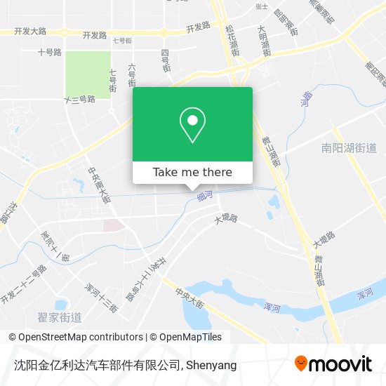 沈阳金亿利达汽车部件有限公司 map