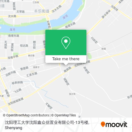 沈阳理工大学沈阳鑫众信置业有限公司-13号楼 map