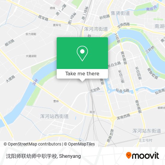 沈阳师联幼师中职学校 map