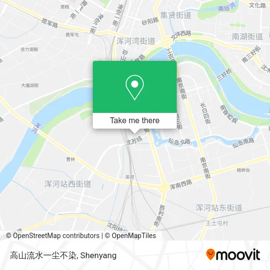 高山流水一尘不染 map