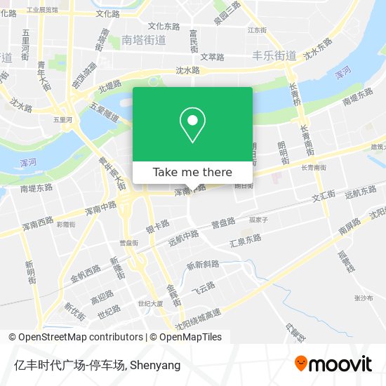 亿丰时代广场-停车场 map