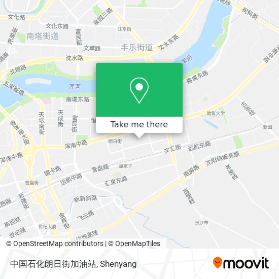 中国石化朗日街加油站 map