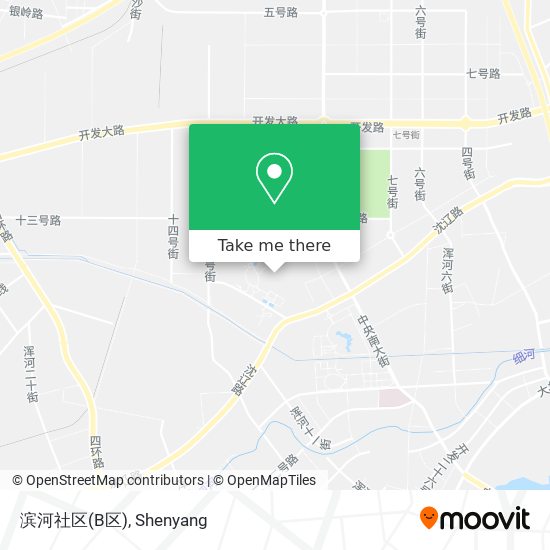 滨河社区(B区) map