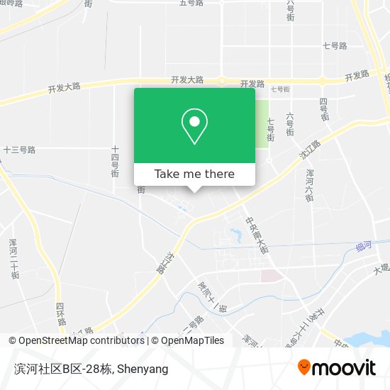 滨河社区B区-28栋 map
