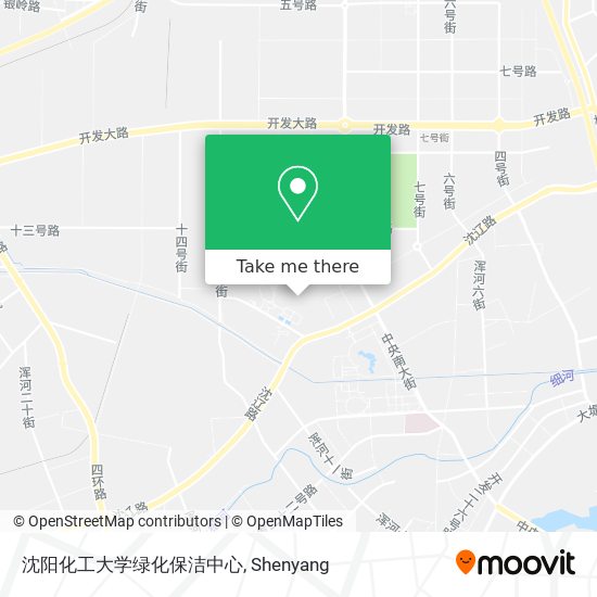 沈阳化工大学绿化保洁中心 map