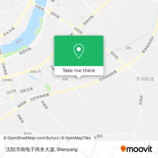 沈阳浑南电子商务大厦 map
