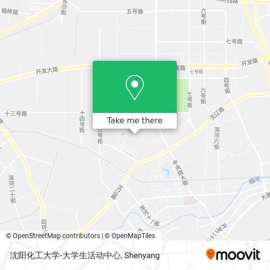 沈阳化工大学-大学生活动中心 map