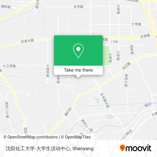 沈阳化工大学-大学生活动中心 map