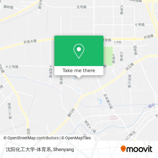沈阳化工大学-体育系 map