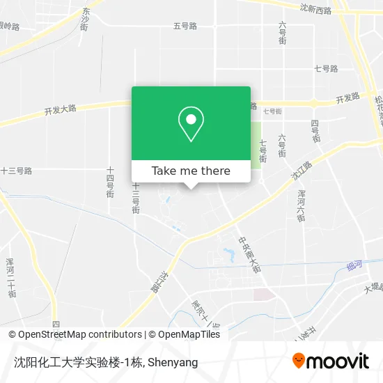 沈阳化工大学实验楼-1栋 map
