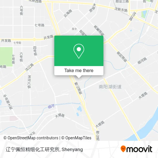 辽宁佩恒精细化工研究所 map