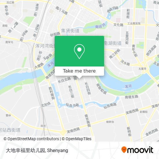 大地幸福里幼儿园 map