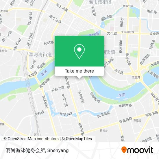 赛尚游泳健身会所 map
