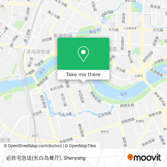必胜宅急送(长白岛餐厅) map
